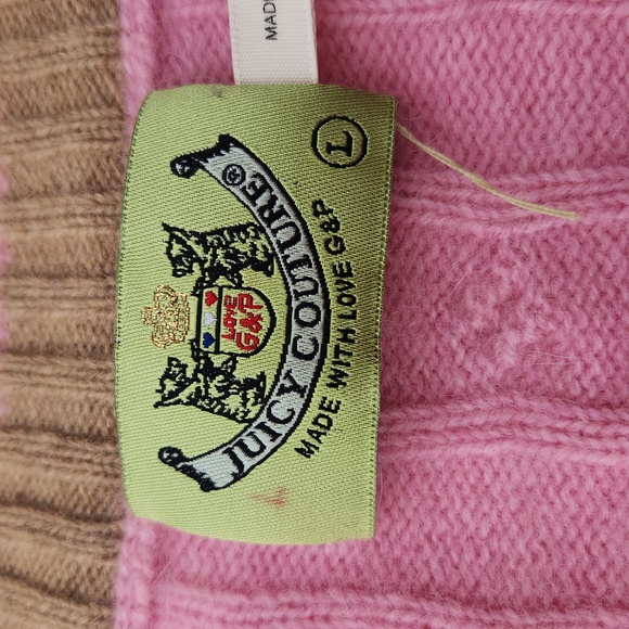Juicy Couture Wool & Rabbit Hair Pink Sweater - Picture 6 of 13
